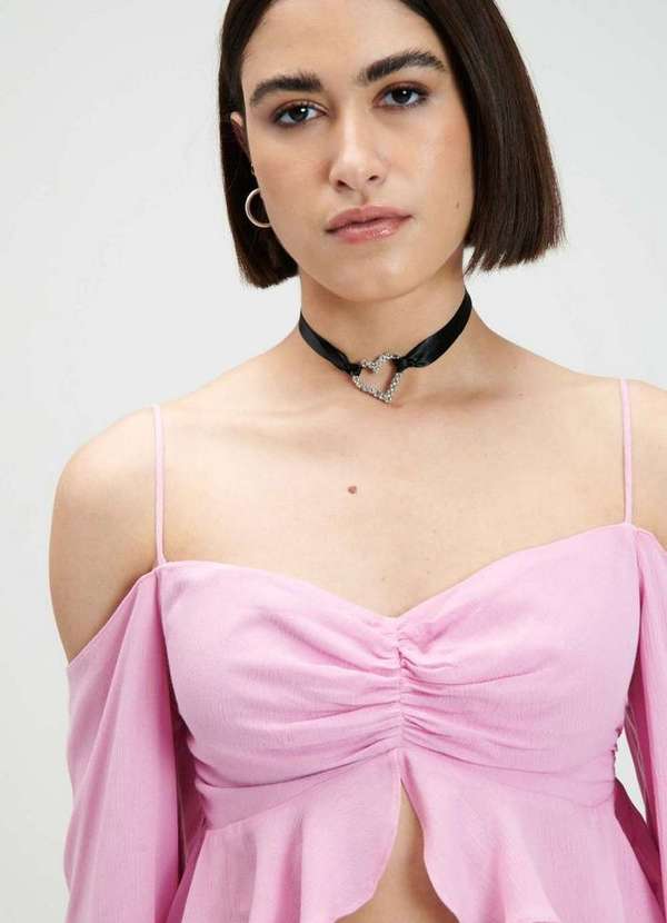 My Favorite - Blusa Cropped com Babado A0013 3