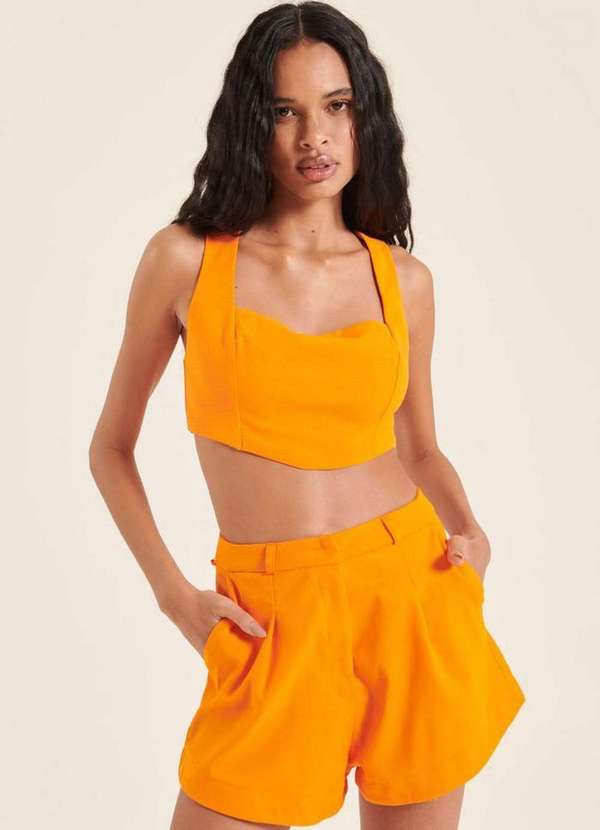 My Favorite - Blusa Cropped Corset 09813