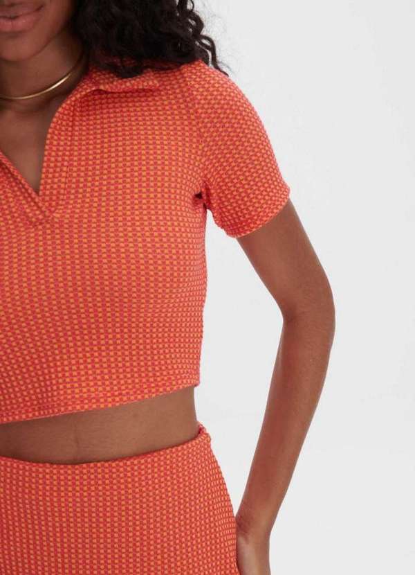 My Favorite - Blusa Cropped Gola Polo A0525 3