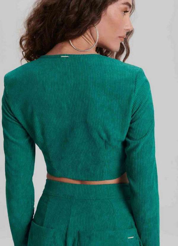 My Favorite - Blusa Cropped Manga Longa 00714 3