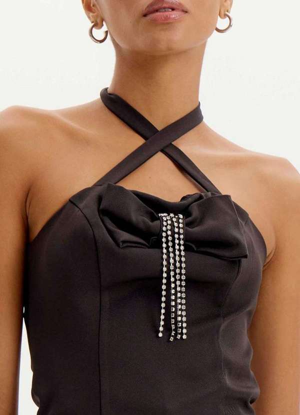 My Favorite - Blusa Curta com Laço A0003 2