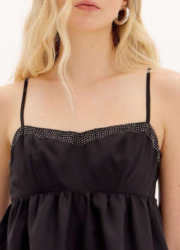 My Favorite - Blusa de Alça com Aplicação A0003 2