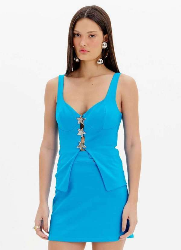 My Favorite - Blusa de Alça com Estrelas A2332 2