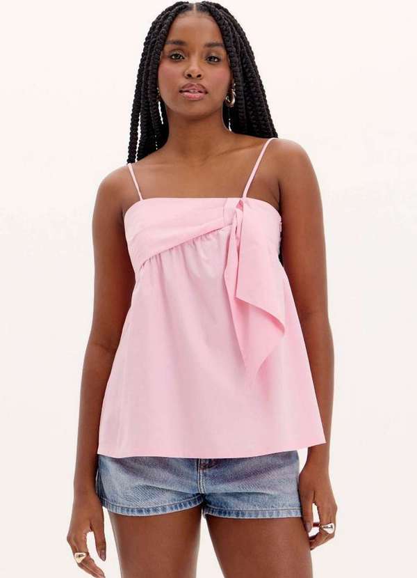 My Favorite - Blusa de Alça com Laço A1574