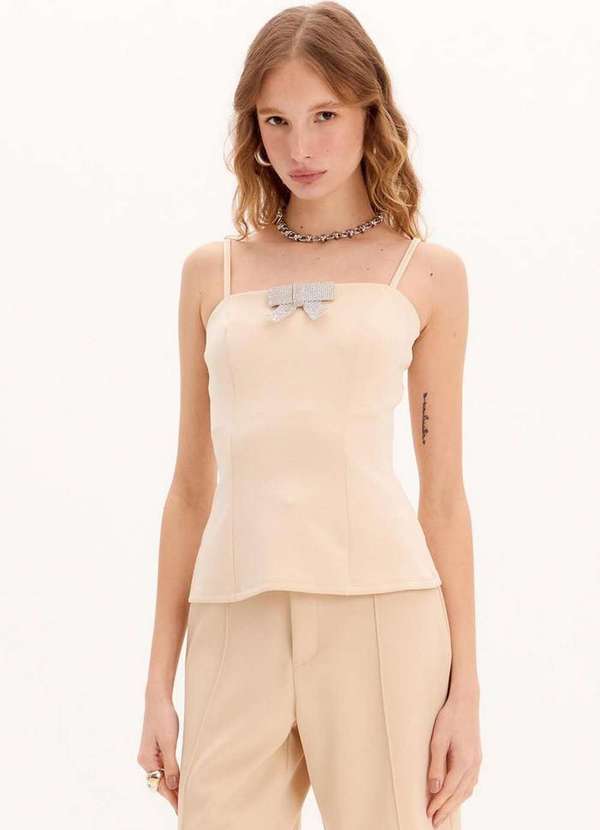 My Favorite - Blusa de Alças Laço A1576