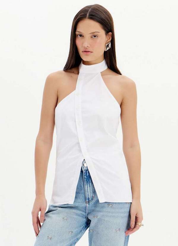 My Favorite - Blusa Frente Única com Botões A0002