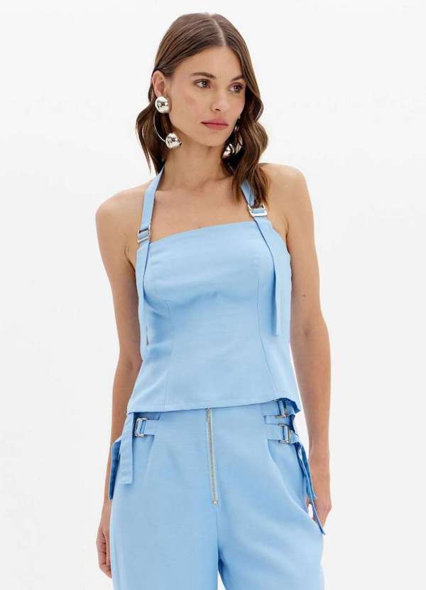 My Favorite - Blusa Frente Única com Passantes A2452