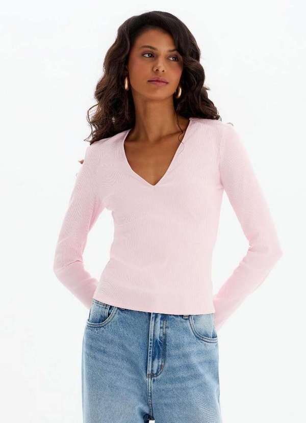 My Favorite - Blusa Justa Manga Longa A2468