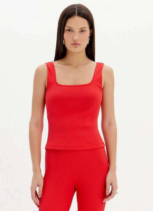 My Favorite - Blusa Regata Canelada A2244