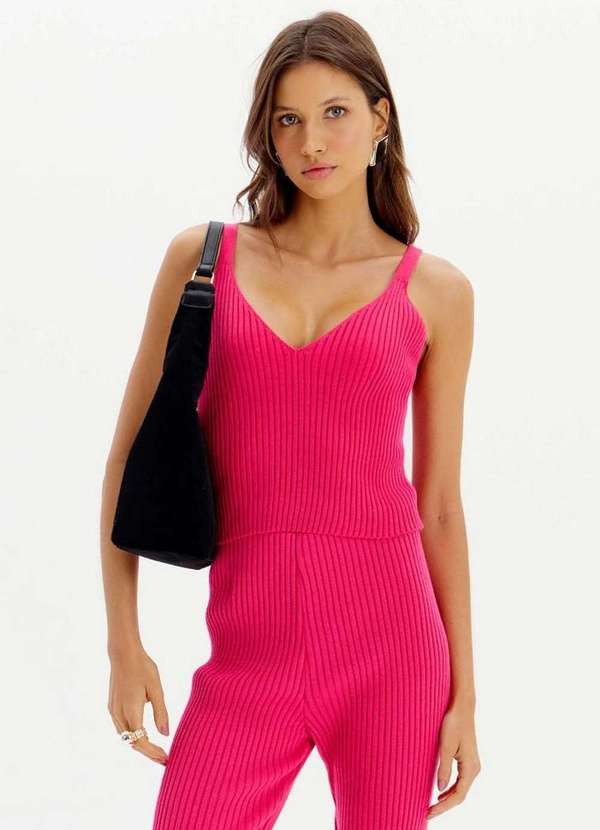 My Favorite - Blusa Tricot Cropped com Alças A2077 3