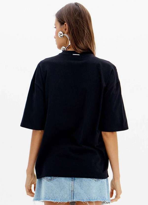 My Favorite - T-Shirt Alongada com Estampa A0003 3