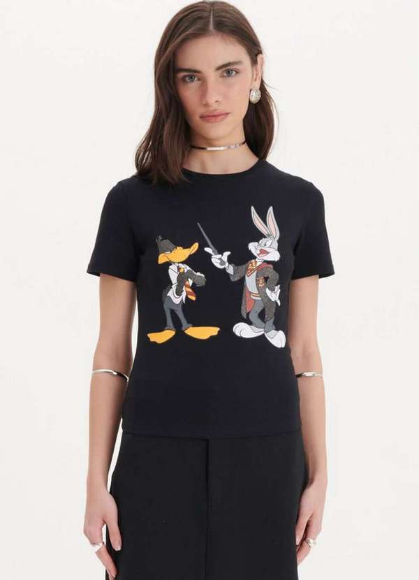 My Favorite - T-Shirt Baby Look Looney Tunes A0003
