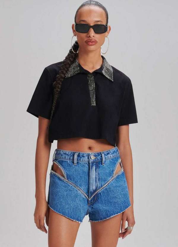 My Favorite - T-Shirt Gola Polo Cropped 00003