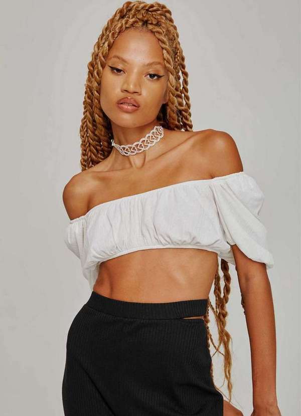 My Favorite - Top Cropped com Busto Franzido 00079 2