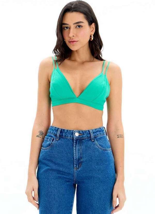 My Favorite - Top Cropped de Alça Dupla 09816