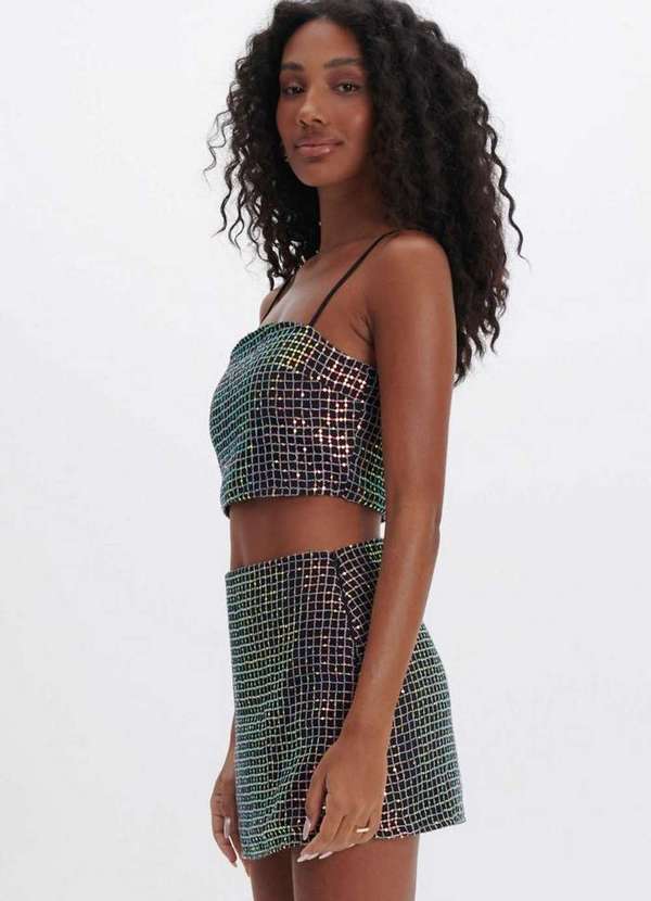 My Favorite - Top Cropped Paetê A0730