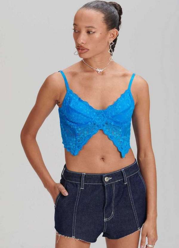 My Favorite - Top Renda Bardot 00715 2