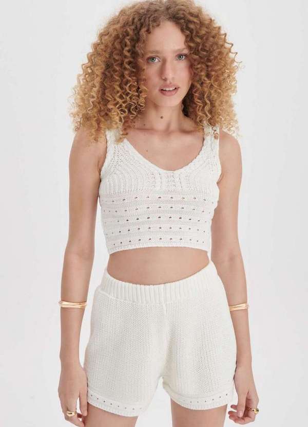 My Favorite - Top Tricot de Alça A0523