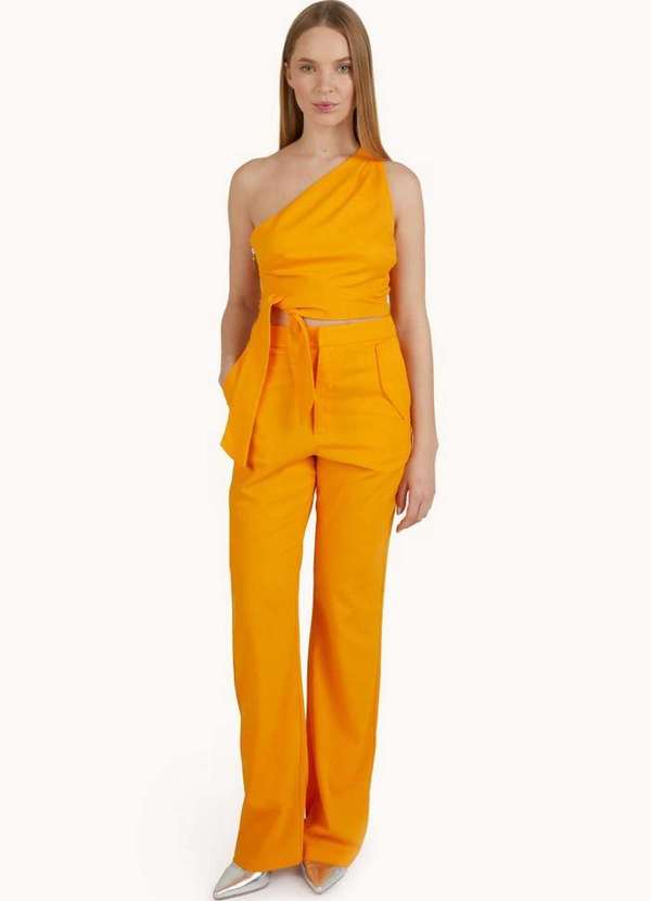 My Favorite - Calça Alfaiataria Cintura Alta A1957