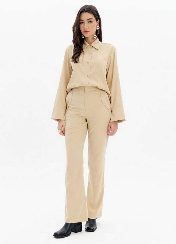 My Favorite - Calça Alfaiataria Reta A2330