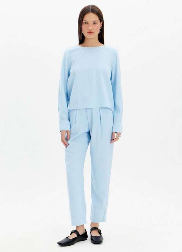 My Favorite - Calça Baggy Cintura Alta A2452