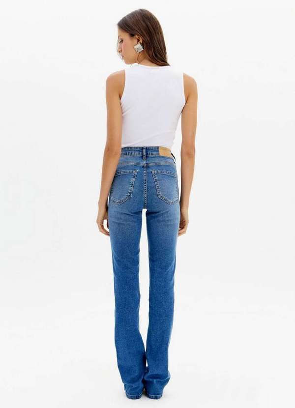My Favorite - Calça Jeans Boot Cut Cintura Alta A0004 4