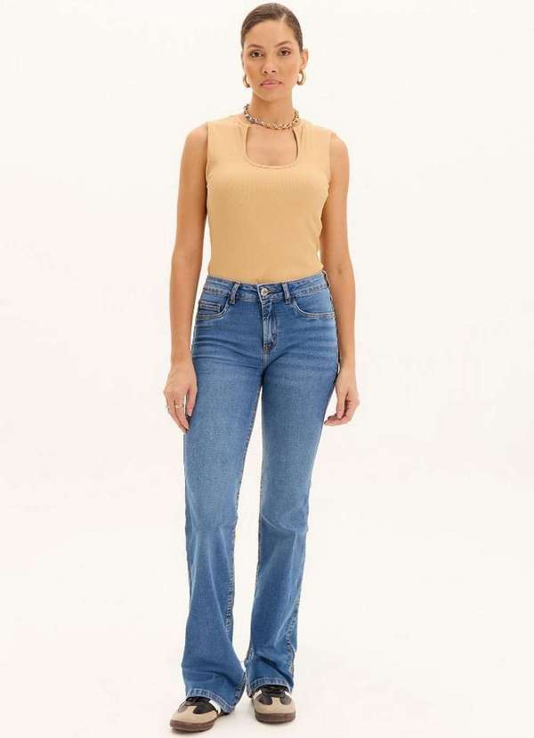 My Favorite - Calça Jeans Flare High A0004