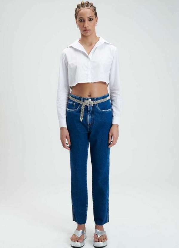 My Favorite - Calça Jeans Mom Super High A0004