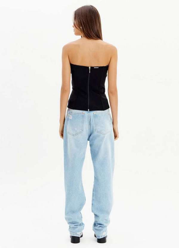 My Favorite - Calça Jeans Reta Destroyed A0004 4