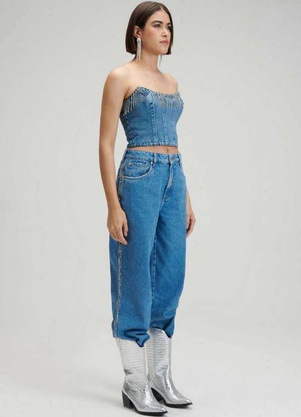 My Favorite - Calça Jeans Wide Leg Super High A0004