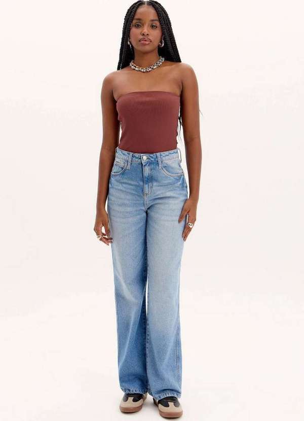 My Favorite - Calça Jeans Wide Leg A0004