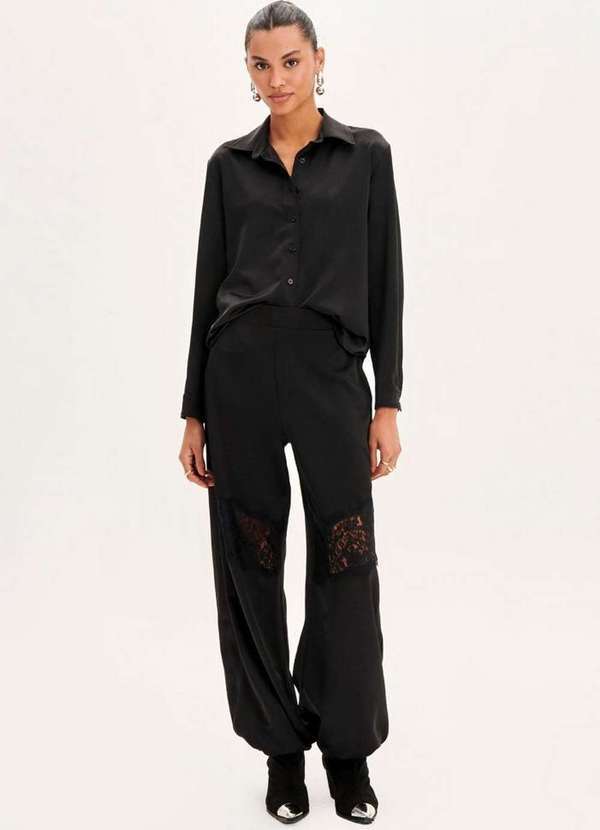 My Favorite - Calça Jogging Cintura Alta A0003