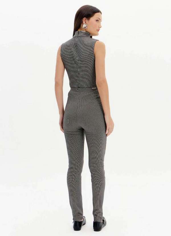 My Favorite - Calça Legging Cintura Alta Xadrez A2241 3