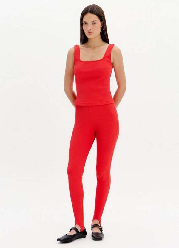 My Favorite - Calça Legging Fusô Cintura Alta A2244