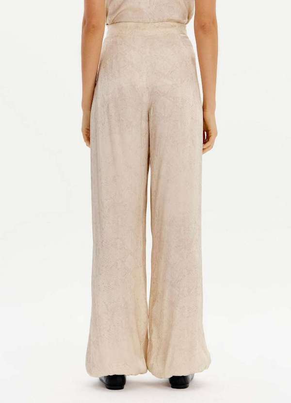 My Favorite - Calça Parachute Cintura Alta Cetim A2552 4