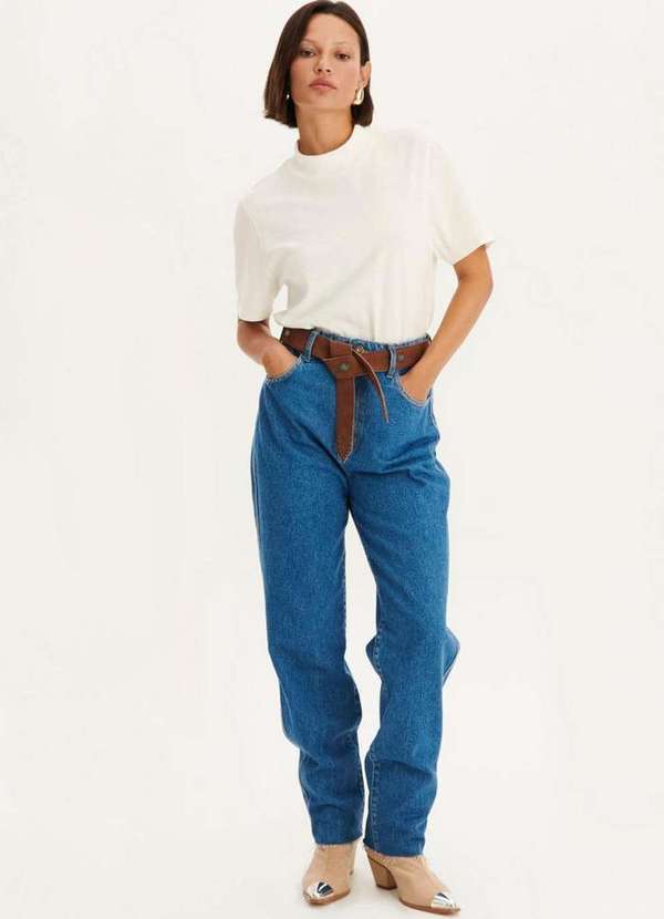 My Favorite - Calça Reta Jeans A0004