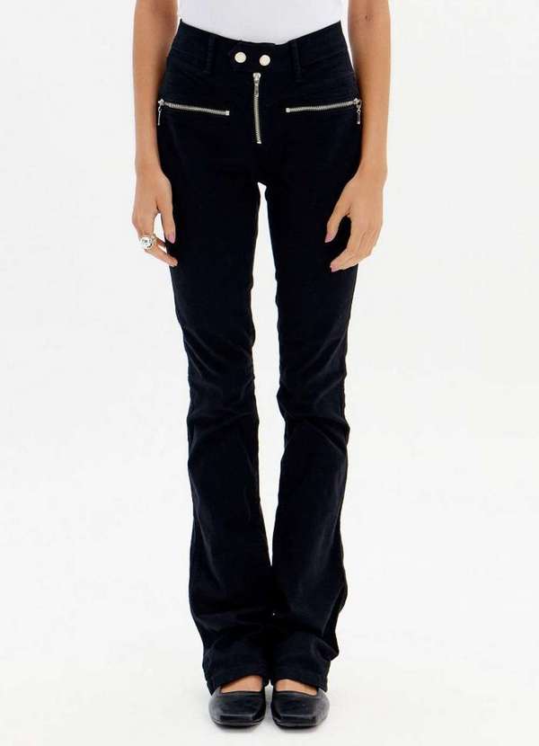 My Favorite - Calça Sarja Boot Cut com Zíper A0003 2