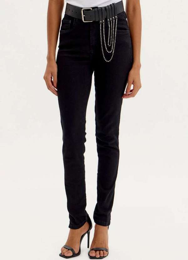 My Favorite - Calça Skinny Jeans com Cinto A0003 2