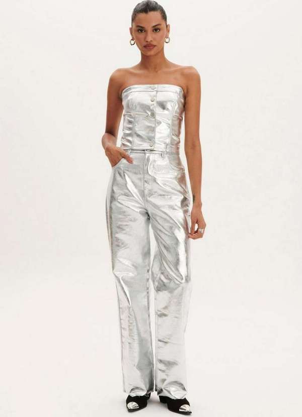 My Favorite - Calça Wide Leg Jeans A1320