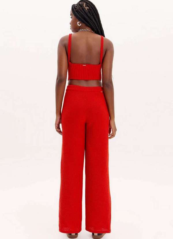 My Favorite - Calça Wide Leg Tricot A1573 3