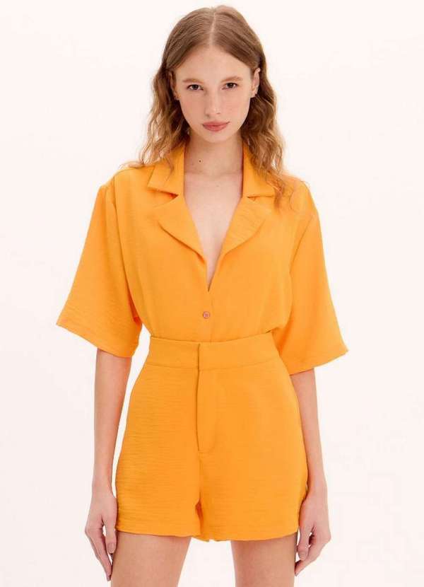 My Favorite - Camisa Alongada com Manga Curta A1957