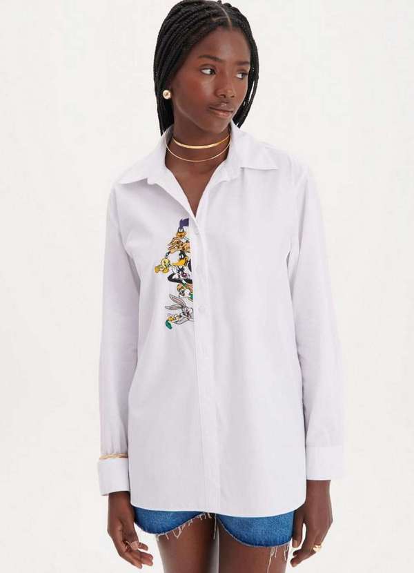 My Favorite - Camisa Alongada Looney Tunes A0002