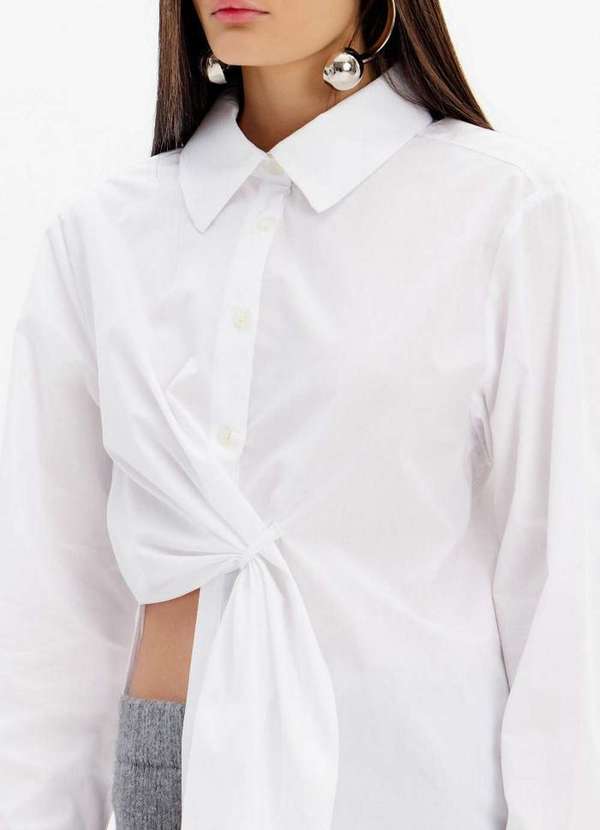 My Favorite - Camisa com Transpasse Assimétrica A0002 2