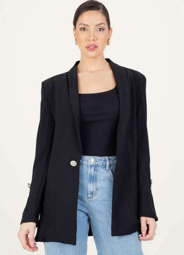 My Favorite - Blazer Alfaiataria Alongado 00003