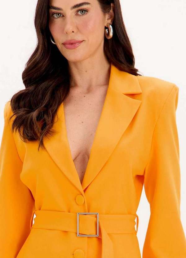 My Favorite - Blazer Alongado com Cinto A1957 2