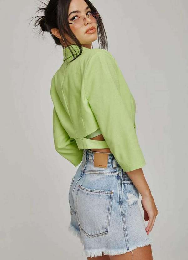 My Favorite - Blazer Cropped Cut Off 09507 2