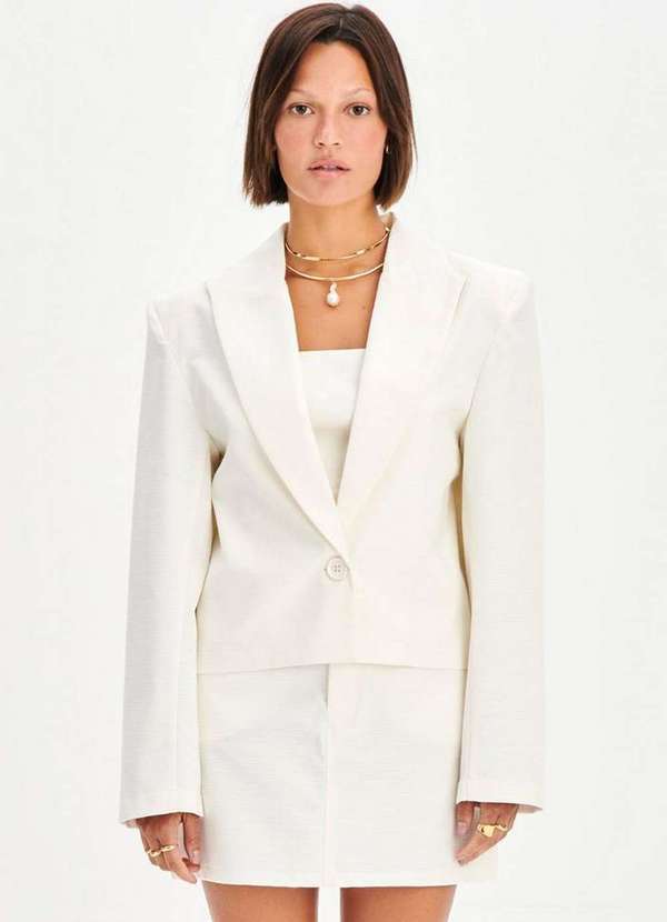 My Favorite - Blazer Curto Alfaiataria A0001