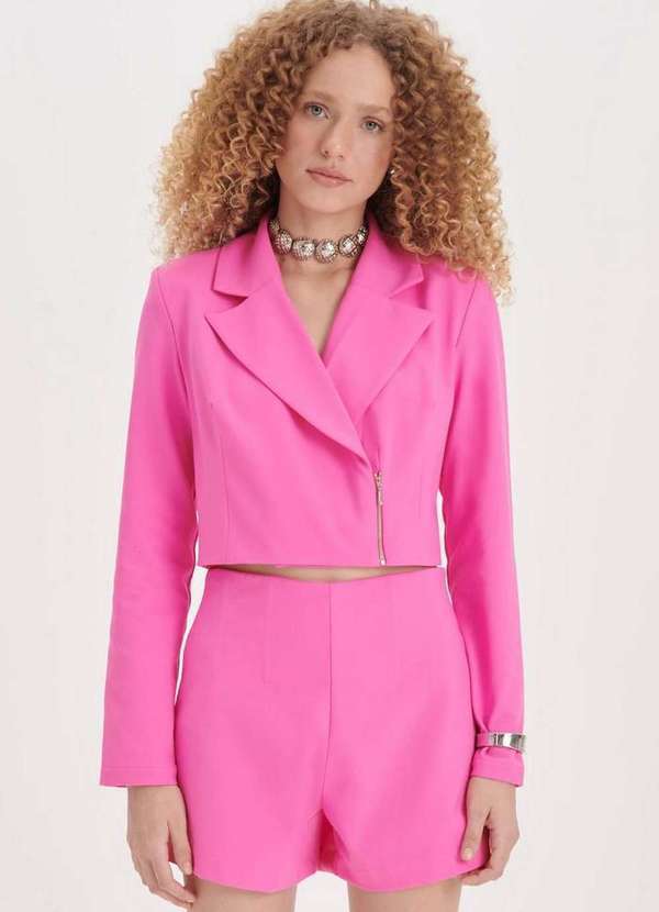 My Favorite - Blazer Curto com Zíper A0720