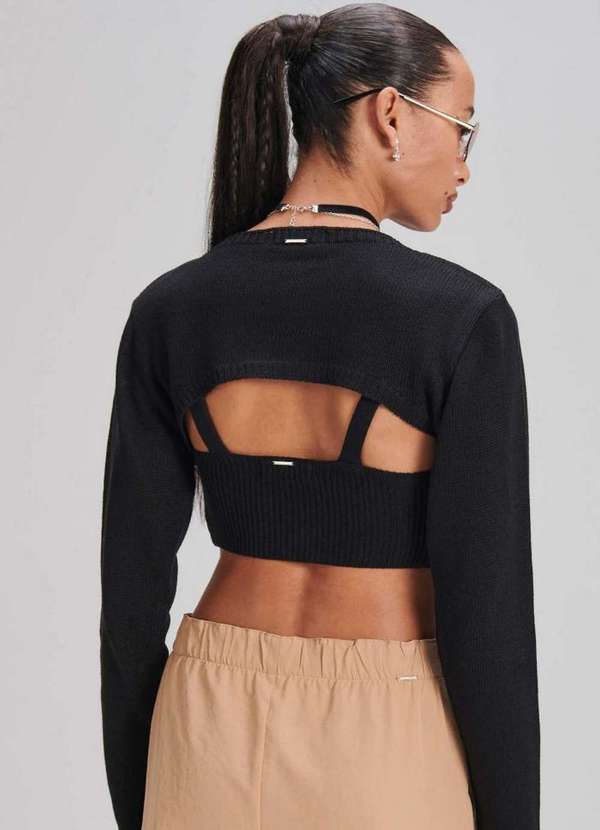 My Favorite - Blusa Tricot com Sobreposição 00003 3