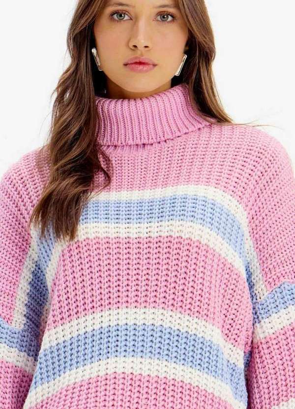 My Favorite - Blusa Tricot Manga Longa com Gola Alta A2071 2